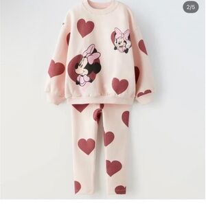 Disney Minnie Mouse Pink Zara set